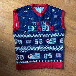 Miller Lite Sleeveless Christmas Sweater